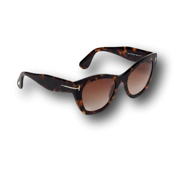 Tom Ford Accessories - Tom Ford Rx FT0940 - 55F Cara Sunglasses Tortoise Shiny Vintage Dark Havana